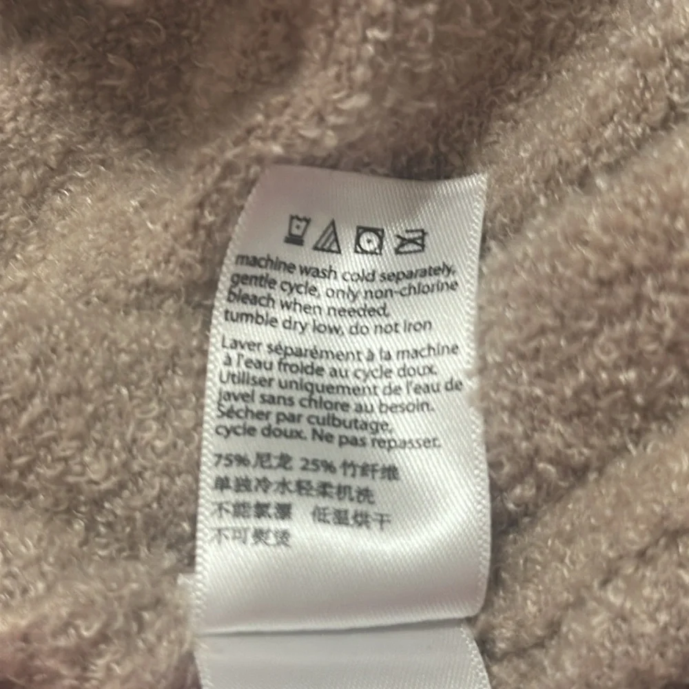 Barefoot Dreams Women’s Regular CozyChic Lite Knit Wrap Cardigan Size S/M Tan - Picture 7 of 9